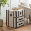 Coffre décoratif en similicuir Amelyah