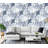 Non-Pasted Floral Wall Mural