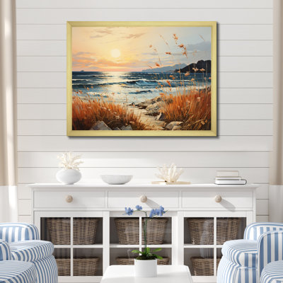 " Beach Breeze Pointillism III "