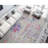 Hand Knotted Wool and Viscose Abstract Indoor Rug-109286770