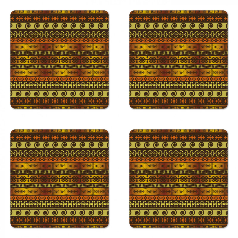 Square 4 Piece Coaster Set