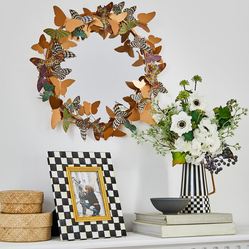 Courtly Check Frame, 5" W x 7" H
