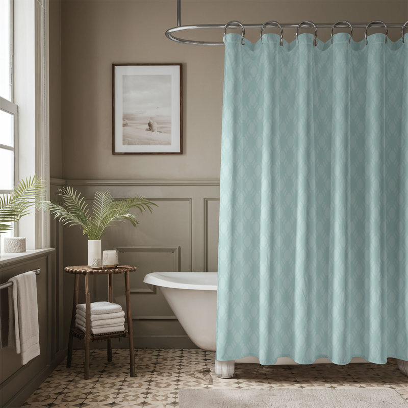 Rideau de douche Debonair Web - Premium_0115, H 74 po x l 71 po