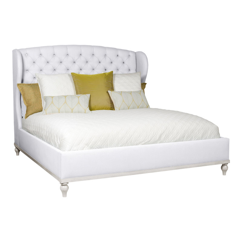 Emma King Bed, Navada Snow, Casa Blanca, No