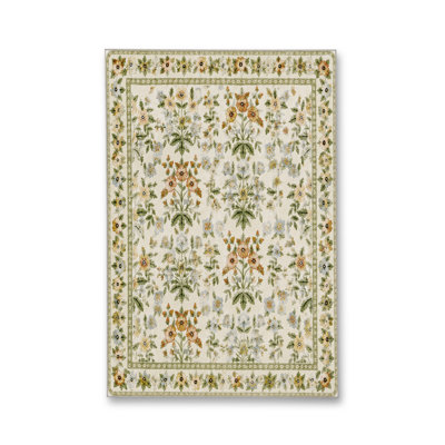 Tapis tissé à la crème Mosso