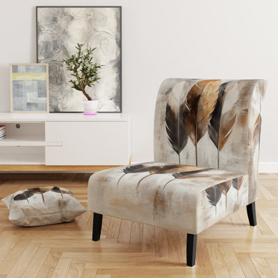 Fauteuil de chambre Boho Feather