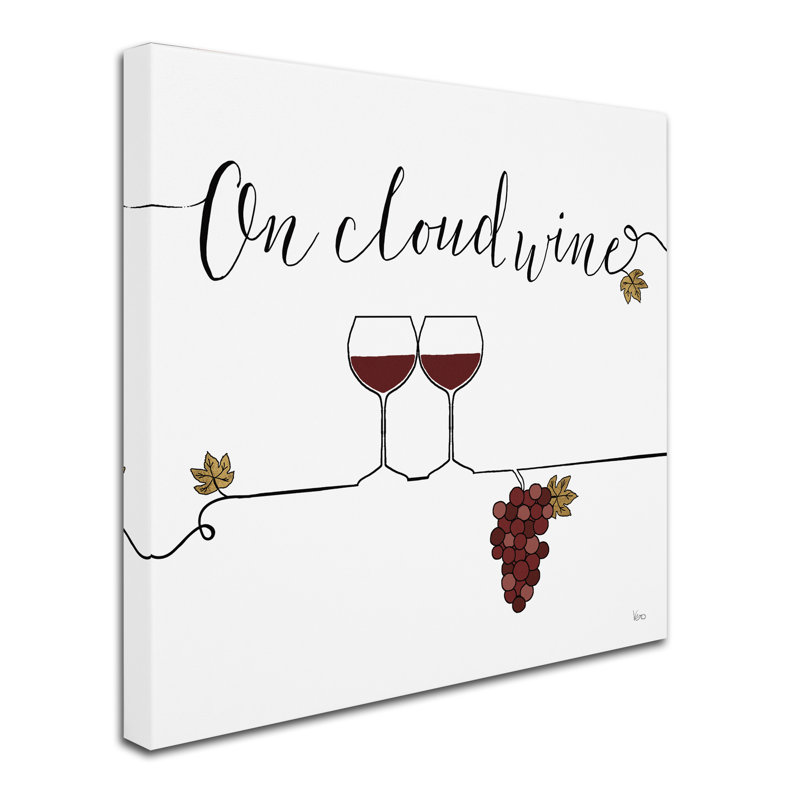 « salineed wine viii », reproduction d’impression sur toile tendue, H 35 po x l 35 po