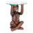 Moroccan Monkey Business Figurine End Table