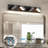  30 in. 4-Light Modern Black LED Bathroom Vanity Light 5CCT with Adjustable Head, Dimmable-1159575742-1159575741