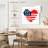 Borges Memorial Day Heart-109205720