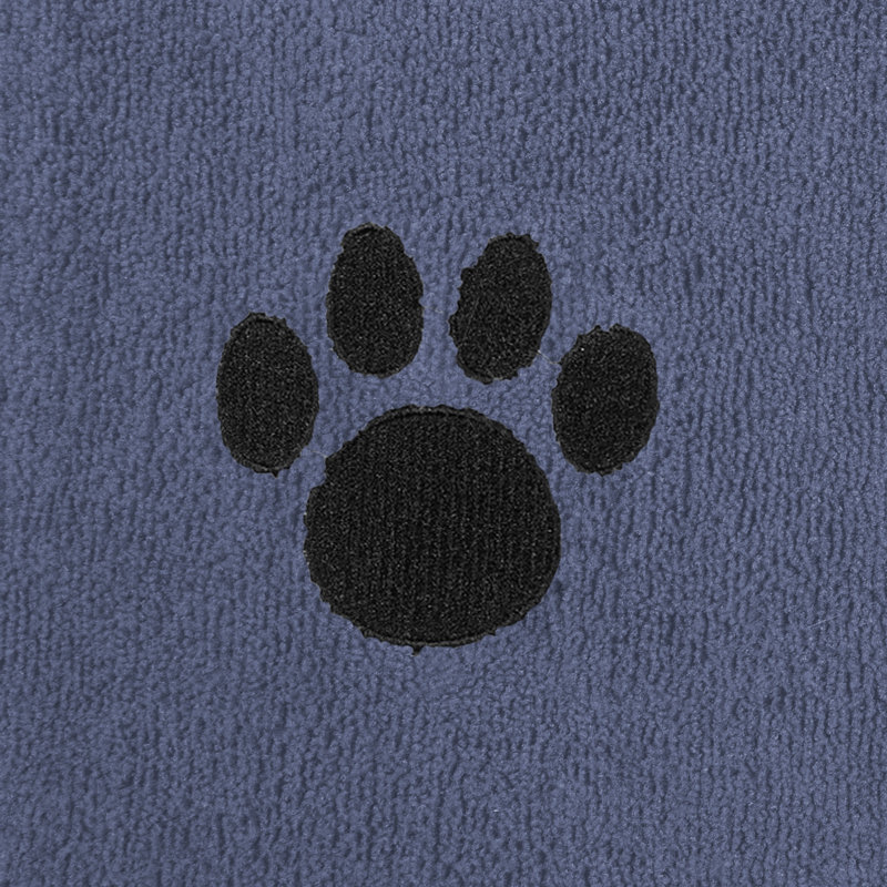 Serviette de bain Hockett, Bleu délavé