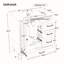 Meuble-lavabo avec lavabo et armoire avec tiroirs-107202027-107202028