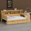 Lit de jour en bois avec tablettes de rangement, deux tiroirs de rangement et bureau d'étude-826812408-1048265829