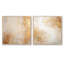 Minimalisme beige et or - tempêtes III - ensemble de 2 collages abstraits carrés-2112918572-2112918576
