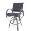 Chaise de café pivotante en aluminium Aruba II-98940537-98940544-101971648