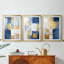 ABSTRACT Series Dxxxi - Impression encadrée sur mesure de qualité supérieure - 3 pièces-414898572-414898573