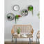 Farmhouse Round Metal Wall Planter, 5 Piece