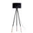 Doiron 59'' Black Tripod Floor Lamp