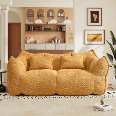 Cloud Comfy Sofa, Seat Tewkesbury Couch for Living Room, No Assemble, Chenille