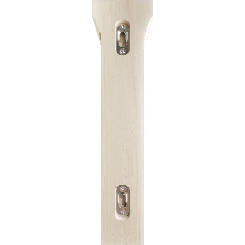 Large Rubberwood Gomez Corbel Bracket, 10" Height
