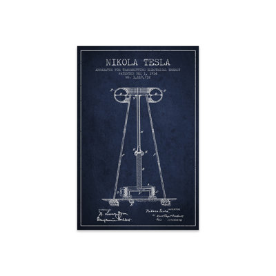 " Tesla Apparatus For Transmitting Electrical Energy " by Aged Pixel