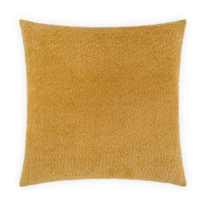 Snuggle Pillow Cover & Insert, Square 36", Gold