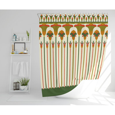 Roulf Polyester Shower Curtain