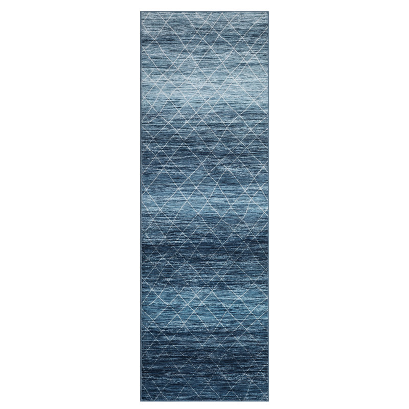 2x6 Hallway Machine Washable Runner Rug Non Slip Neutral Modern Carpet Throw Rug for Bedroom Living Room Dining Room Kitchen