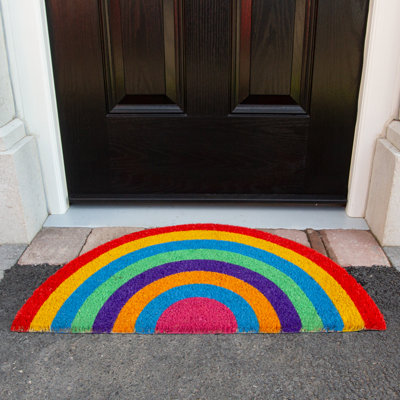 Castalia Non-Slip Striped Doormat