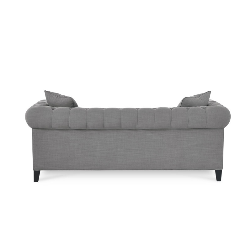 Caspar Upholstered 82'' Sofa, Thrillist Fog Sustain®