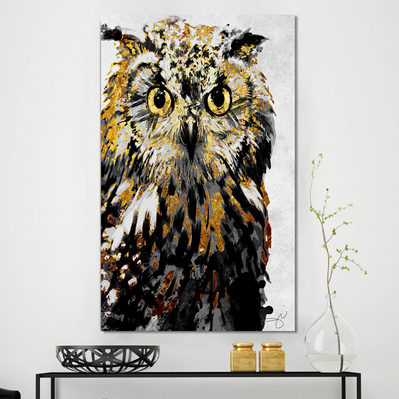 " Wise " by Jodi, Wrapped Canvas, 60" H x 36" W x 1.5" D