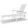 Askar Outdoor Rust-Resistant Metal Chaise Lounge