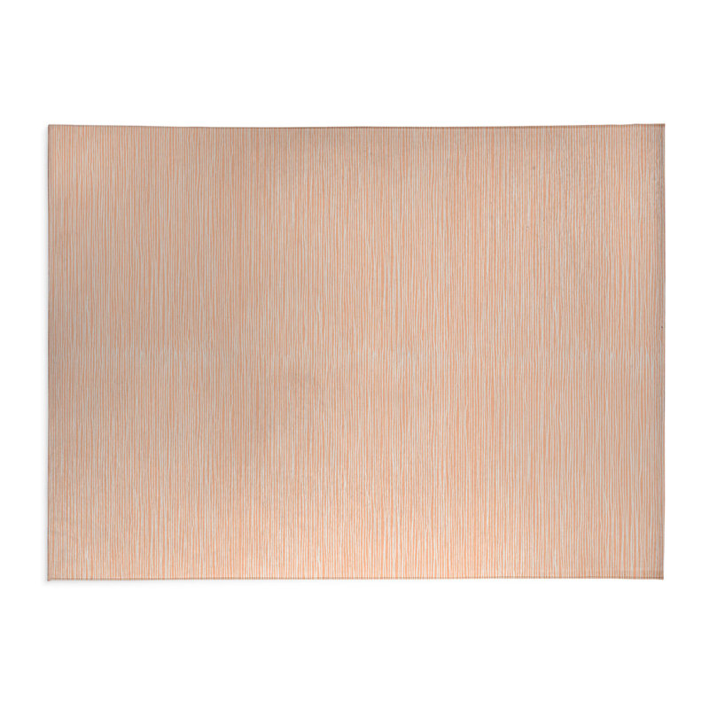 Tapis d'activité Tess, Rectangle 5 pi x 7 pi, Pêche / orange