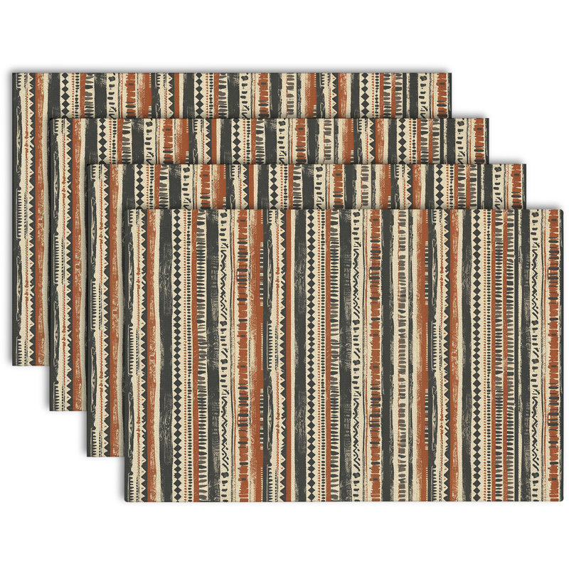 Rectangle Polyester Dining Table Placemat