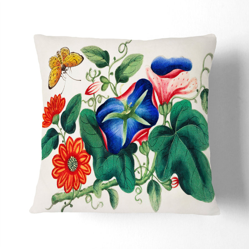 Square Cushion, 40cm H x 40cm W x 15cm D, Black