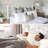 Twin Size Metal Platform Bed Frame For Girls, Twin Bed Frame With Headboard-123297158