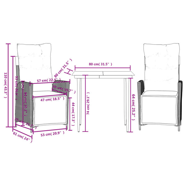 Dimensions du produit