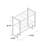 Tulane 2 Piece Metal Tiered Shelf