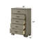 Mobilier de chambre à coucher moderne à 5 tiroirs