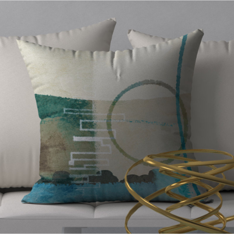 Housse de coussin carrée/insert, 24" X 24"