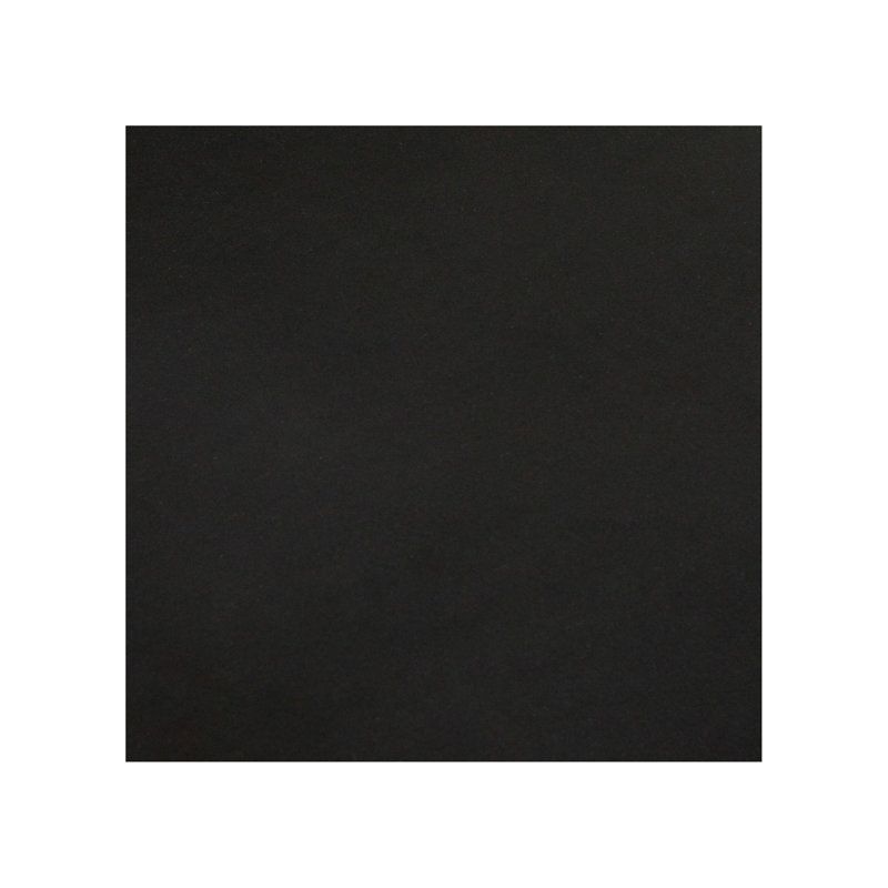 Upholstered Stool, Black