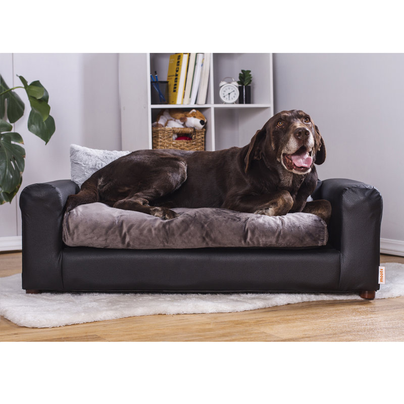 Canapé pour chien Kayenta, Noir / gris anthracite, Grand