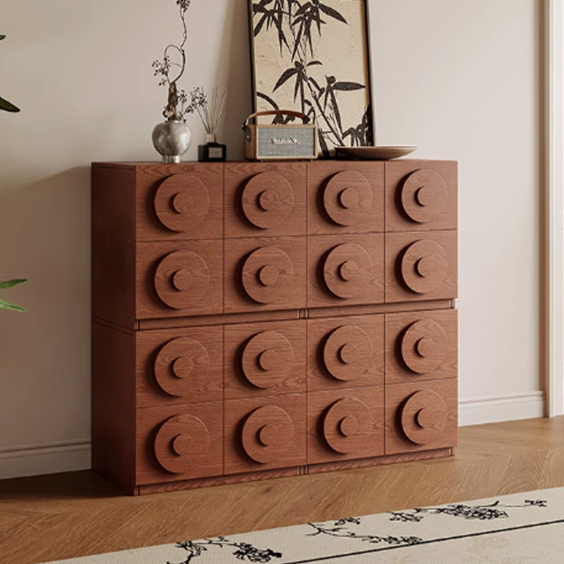 Modern Brown Combinable Sideboard with Storage