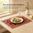 Ferra Luxury Dining Table Placemats for Valentines Placemats– Rectangular Elegant Golden Lace Polyester-612731623