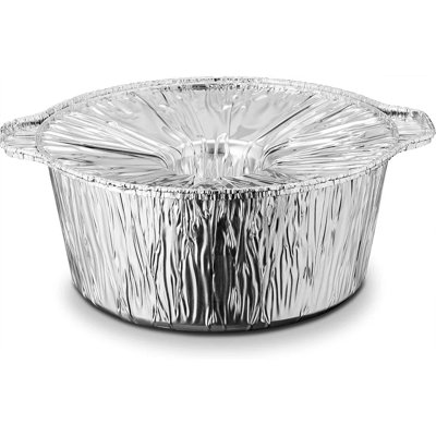Jet Foil Disposable Aluminum 2.75Qtz X-Small Pot With Lid