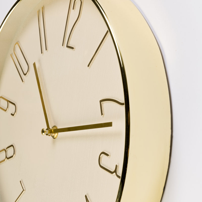 Tequila Wall Clock, Beige
