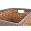 Water Hyacinth Rectangular Storage Basket with rope Border-682527179
