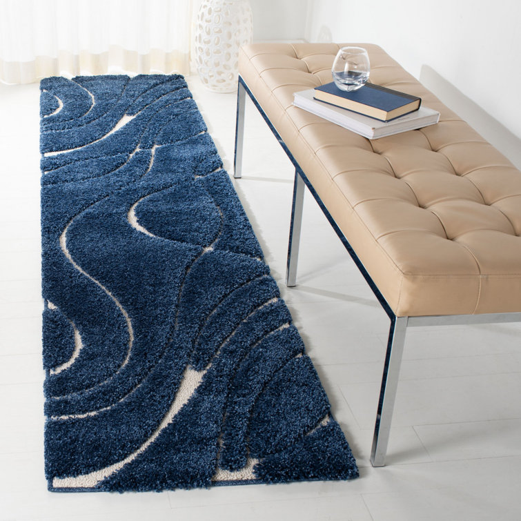 Umaiza Shag Performance Abstract Rug