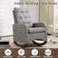 Chaise berçante en tissu Teddy-1293939201