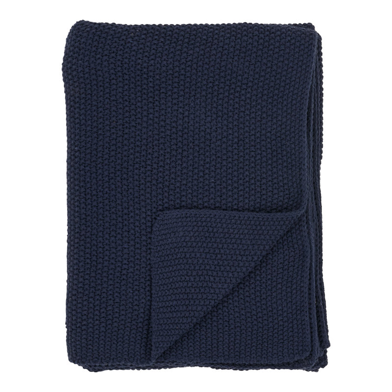Venlo Throw Blanket, Navy